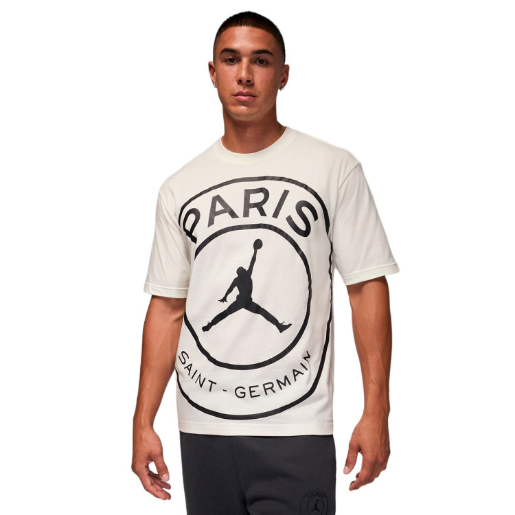 T-Shirt Jordan PSG Fanswear 2025-2026 Sail - Fútbol Emotion