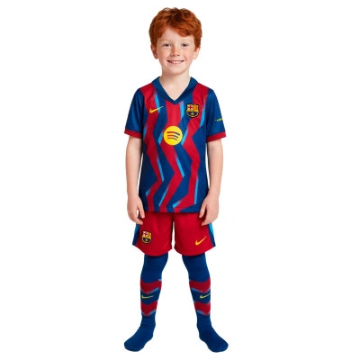 FC Barcelona Fourth Kit 2025-2026 Kids Kit