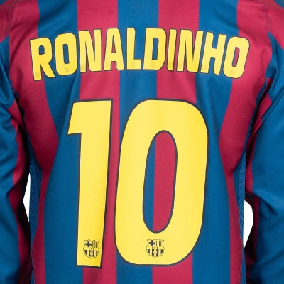 Camiseta FC Barcelona Reissue 2005-2006 Ronaldinho