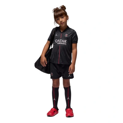 Kids PSG 2025-2026 Fourth Kit Kit