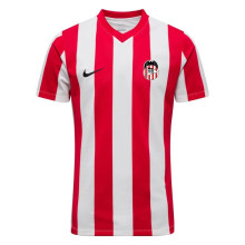 Camiseta Striped Division V m/c C.D.Acero White-University Red-White