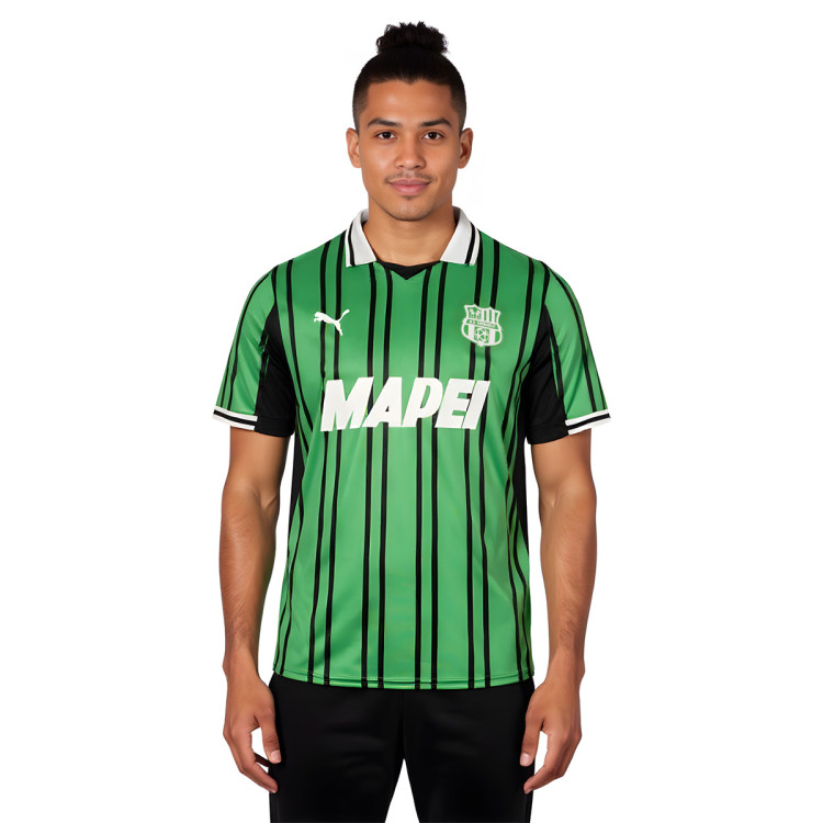 Jersey Puma Ud Sassuolo 2025-2026 Home Fast Green-Black - Fútbol