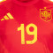 Camisola adidas Espanha Primeiro Equipamento Euro 2024 Criança