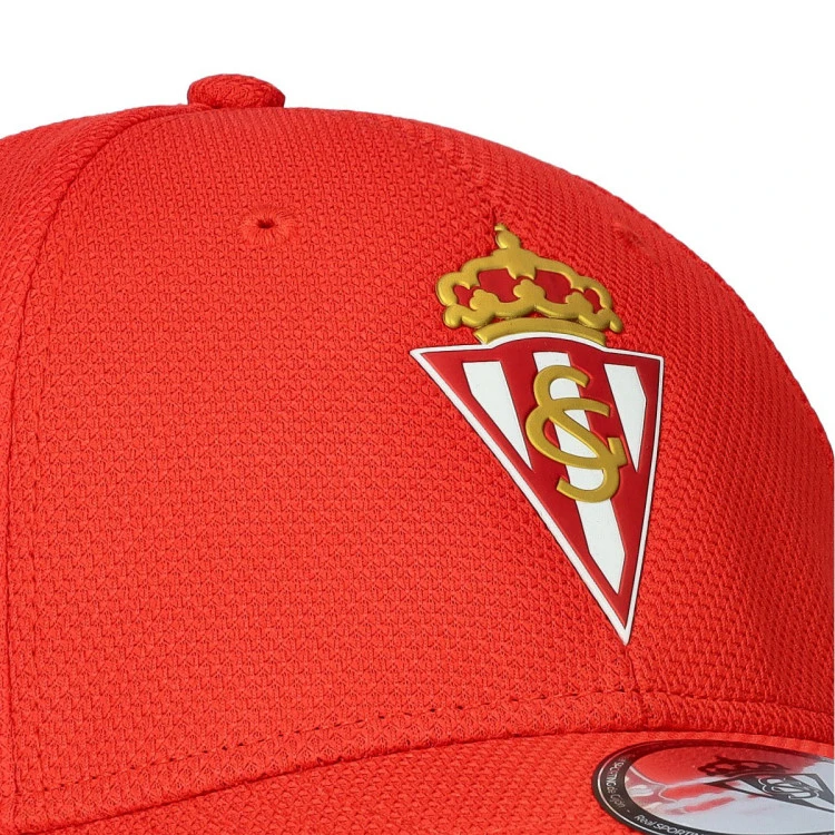 gorra-sporting-de-gijon-premium-escudo-tpo-ad-sporting-gijon-2025-2026-rojo-3