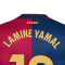 Camisola Nike Lamine FC Barcelona Primeiro Equipamento 2024-2025 Criança Deep Royal Blue-Noble Red-Midni