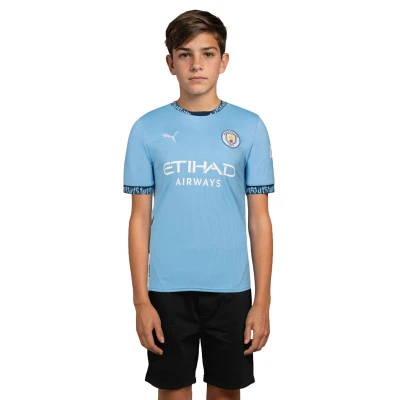 Kids Haaland Manchester City 2024-2025 Home Jersey