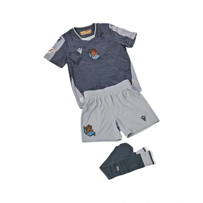 Kinder Real Sociedad 2025-2026 Auswärts Kit
