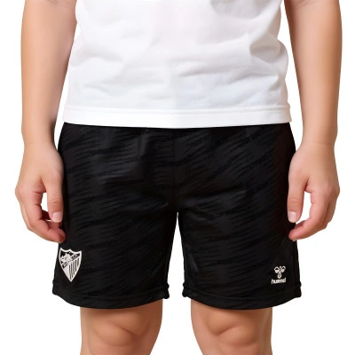 Kids Malaga CF 2025-2026 Away Shorts