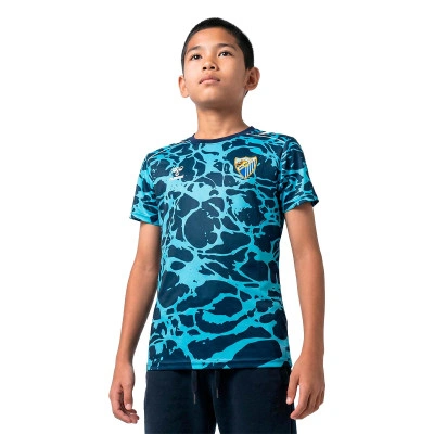 Malaga Cf Pre-Match 2025-2026 Kids Jersey