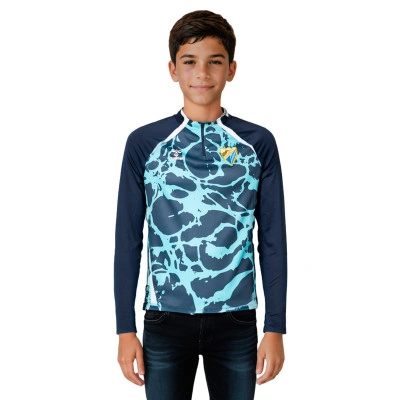 Sudadera Malaga Cf Pre-Match 2025-2026 Niño