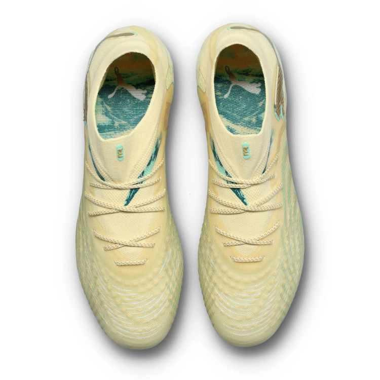 bota-puma-future-9-ultimate-chinese-fg-creamy-vanilla-gold-mint-jelly-emerald-5