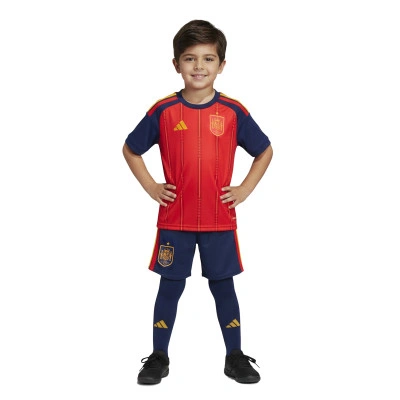 Conjunto España Primer Uniforme Copa del Mundo 2026 Niño