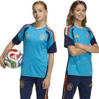 Camiseta España Training Mundial 2026 Niño Blue