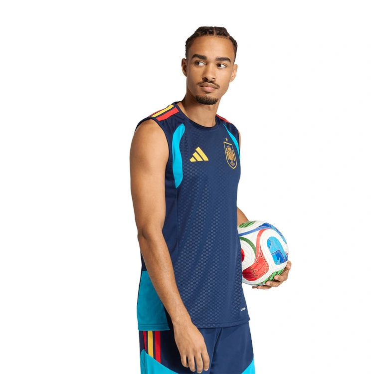 Camiseta Adidas Sin Mangas Espa a Training Mundial 2026 Night Indigo 