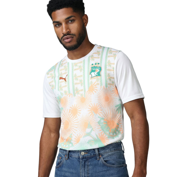 Jersey Puma Ivory Coast Away kit World Cup 2026 White - Fútbol Emotion