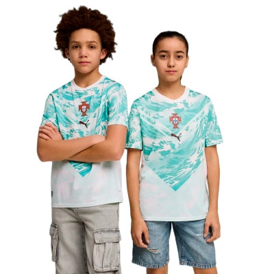 Jersey Portugal Segundo Uniforme Mundial 2026 Niño