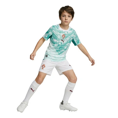 Conjunto Portugal Segundo Uniforme Mundial 2026 Niño