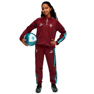 PUMA Pantalón largo Portugal Pre-Match Mundial 2026 Niño — foto 3