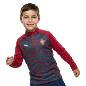 Sweatshirt Portugal Training Mundial 2026 Criança Red