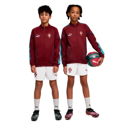 PUMA Chaqueta Portugal Pre-Match Mundial 2026 Niño — foto 4