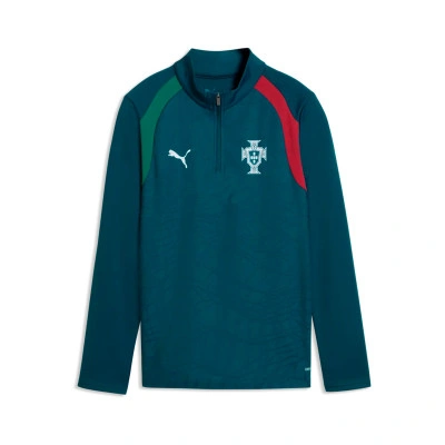 PUMA Haut d'Entraînement Portugal 1/4 Zip Enfant 2026 Bleu - Coupe du Monde — foto 5