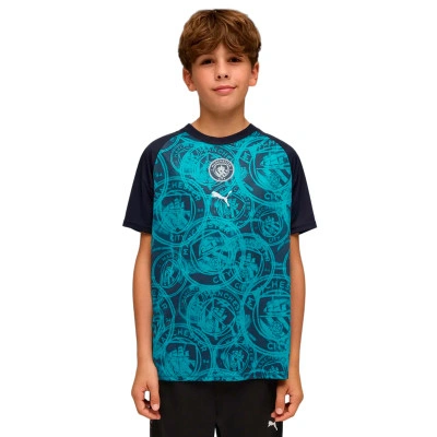T-Shirt Manchester City Training 2025-2026 Criança