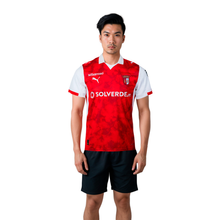 Jersey Puma SC Braga 2025-2026 Home Red - Fútbol Emotion
