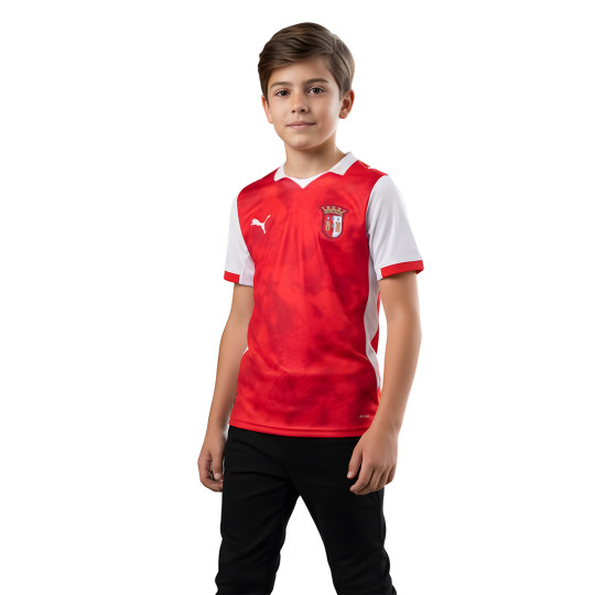  SC Braga 長袖シャツ レッド XL camiseta-puma-sc-braga-primera