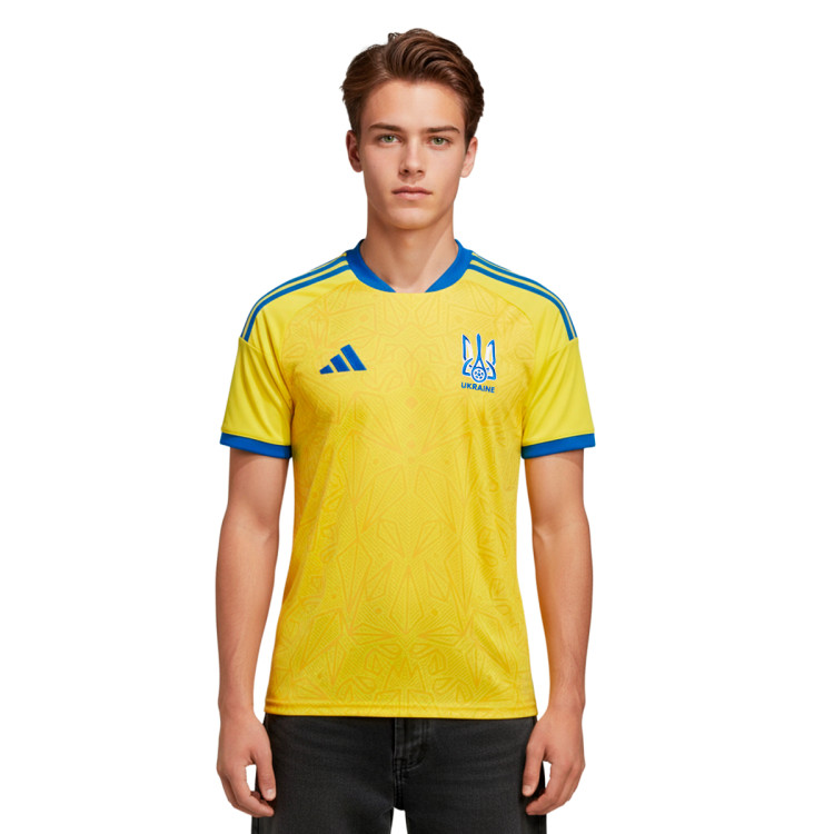 Jersey adidas Ukraine Home Kit World Cup 2026 Yellow - Fútbol Emotion