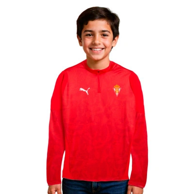 Sudadera Sporting Gijon Training 2025-2026 Niño