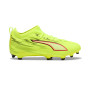 Kids Ultra 6 Match FG/AG-Yellow Alert-Puma Black-Puma Silver-Glowing R
