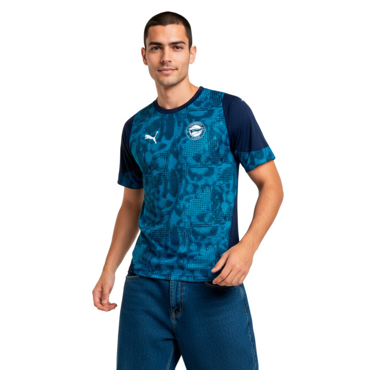 T-Shirt Puma Alaves Training 2025-2026 Blue - Fútbol Emotion