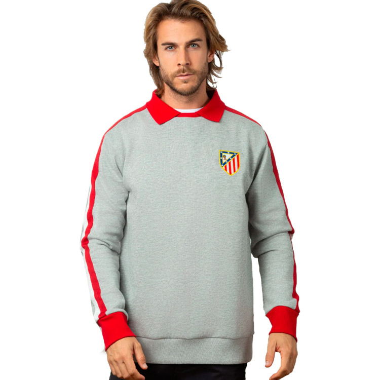 Sudadera Coolligan 1970 Atlético De Madrid Sudadera Gris Fútbol