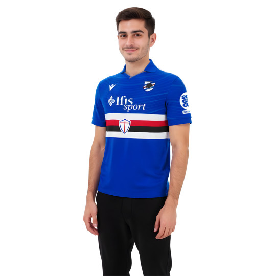 Jersey Macron Uc Sampdoria 2025-2026 Home Blue - Fútbol Emotion
