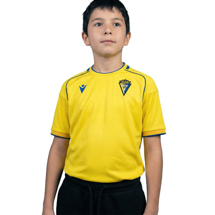 Jersey Macron Kids Cadiz CF 2025-2026 Home Yellow - Fútbol Emotion