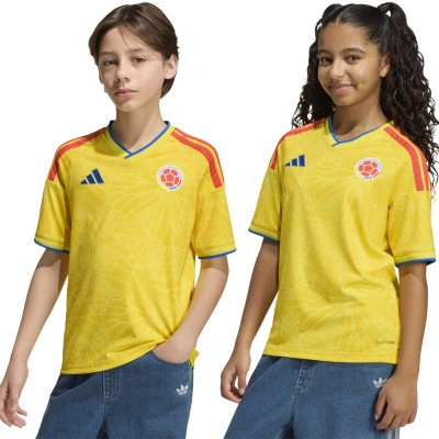 Camiseta Colombia Primera Equipación Mundial 2026 Niño