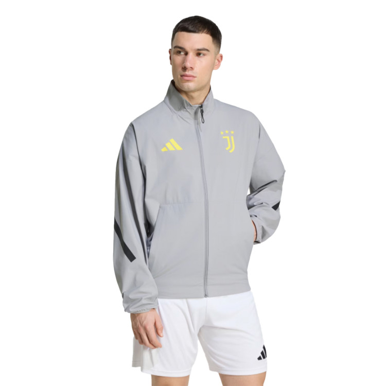Jacket adidas Juventus Pre-Match 2025-2026 Grey - Fútbol Emotion