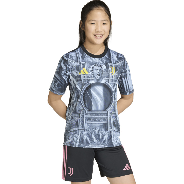 Jersey adidas Kids Juventus Del Piero Pre-Match 2025-2026 black