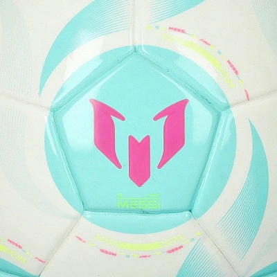 adidas Messi 2026 Mini Ball White/Flash Aqua/Halo Mint — foto 3