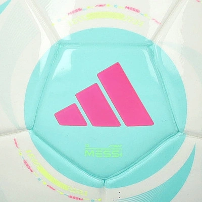 adidas Messi 2026 Mini Ball White/Flash Aqua/Halo Mint — foto 5