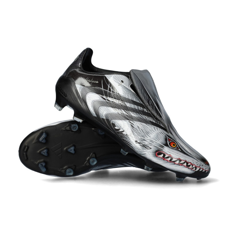 Football Boots adidas F50 Elite FG Tunit Y-3 Black-Grey - Fútbol