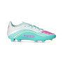 Kids F50 Messi League FG/MG-White-Lucid Pink-Flash Aqua