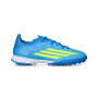 F50 League Turf Criança-Lucid Ray Blue-Team Solar Yellow-Lucid Aqua
