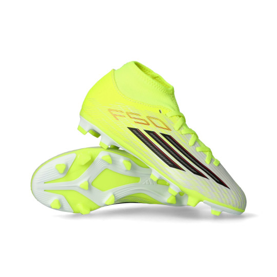 Chuteira adidas F50 Club Mid FG/MG Crian&ccedil;a
