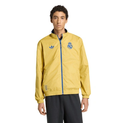 Reversible Real Madrid Cultural Story Fanswear 2025-2026 Jacket