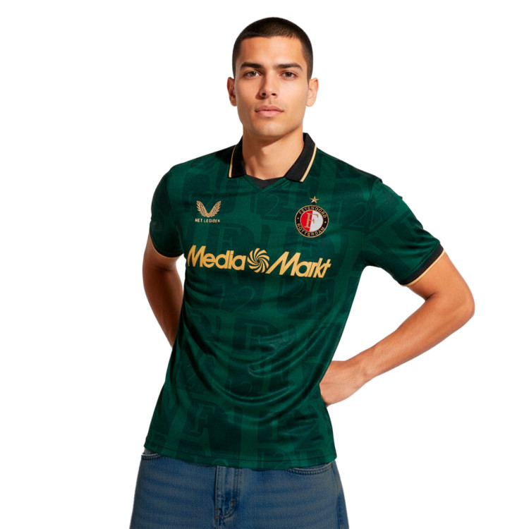 Jersey Castore Feyenoord Fourth Kit 2025-2026 Green - Fútbol Emotion