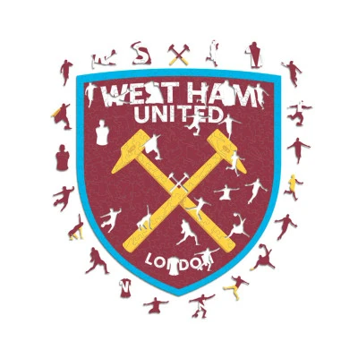 West Ham Wooden Puzzle (150 Pcs)