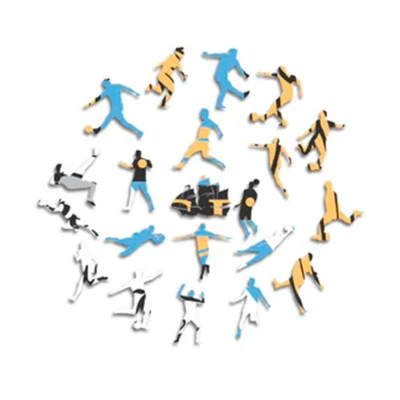 Man City Escudo Retro Puzzle Mader (150 Piezas)