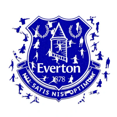 Everton Crest Wooden Puzzle (150 Pcs)