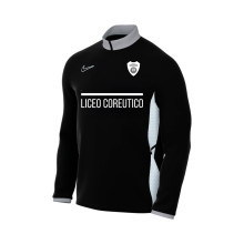 Academy 25 Drill Top Istituto Scolastico Giovanni Paolo II Sweatshirt Black-Wolf Grey